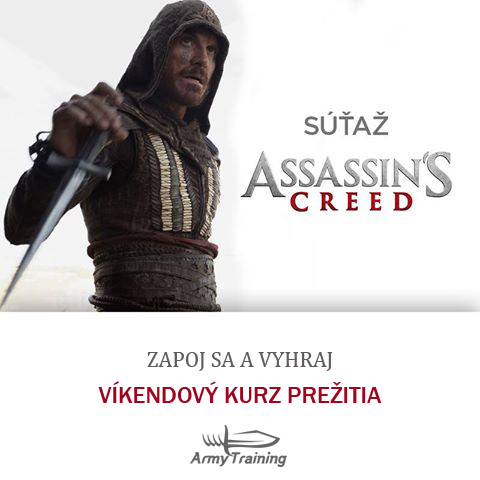 Súťažte s filmom Assassin´s Creed a vyhrajte Kurz prežitia